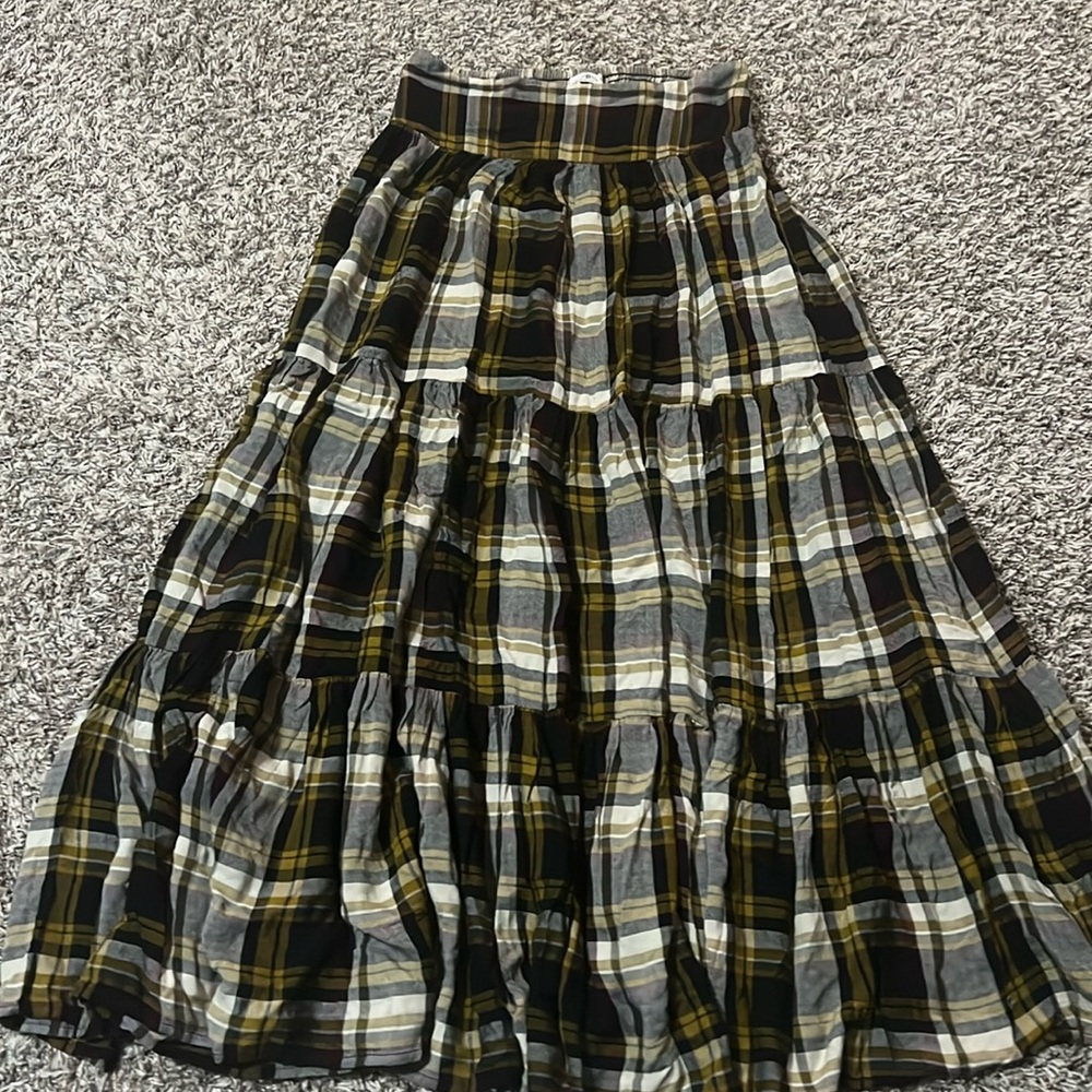 Natural life maxi skirt